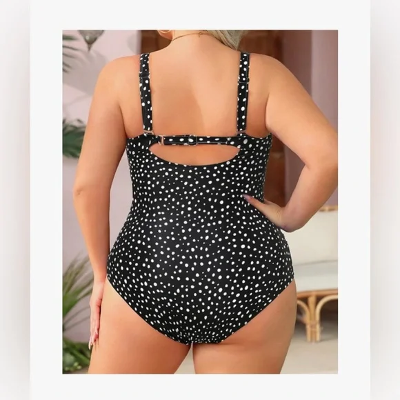 Swimsuit One Piece by Aqua Eve Size 20W NWT - Picture 2 of 13